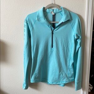 Blue Under Armour 1/4 zip